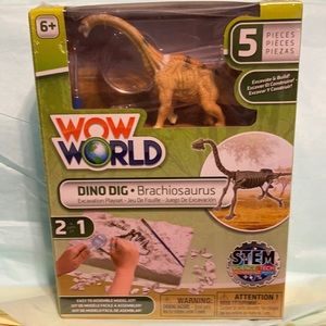 Wow World Dino Dig - Brachiosaurus NIB Sealed